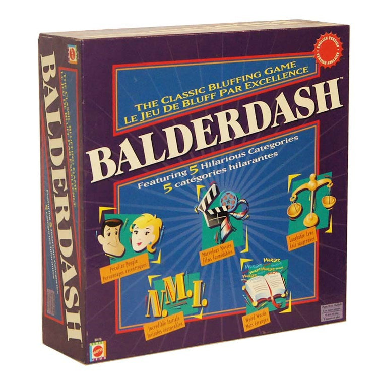Balderdash Board Game Box
