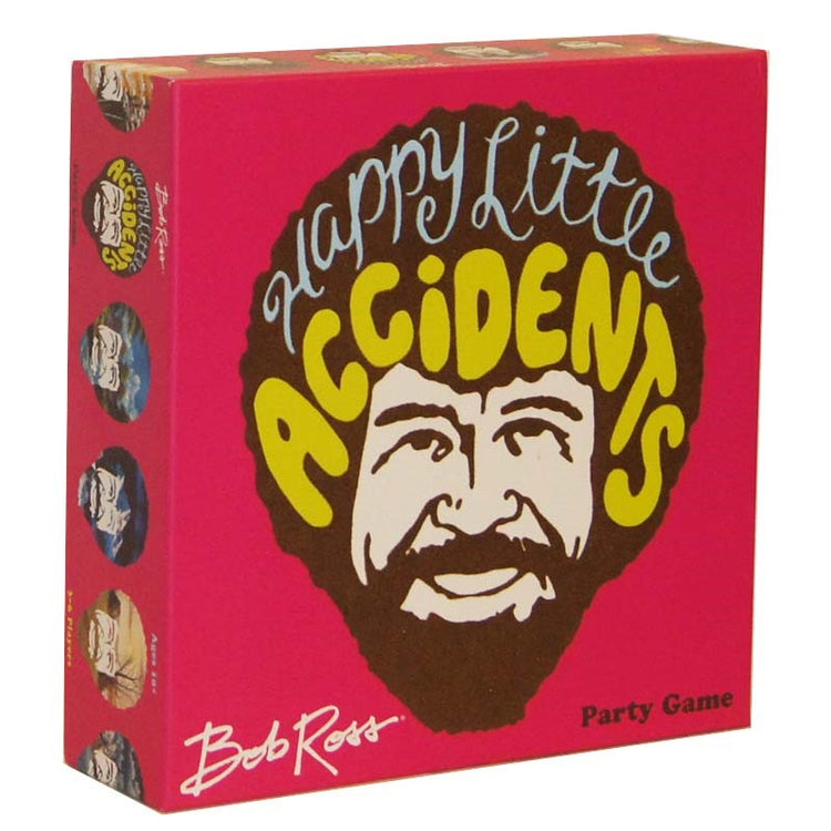 Bob Ross: Happy Little Accidents Board Game Box