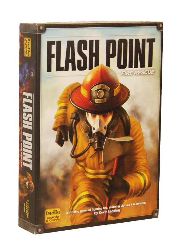 Flashpoint Fire Rescue Board Game Box