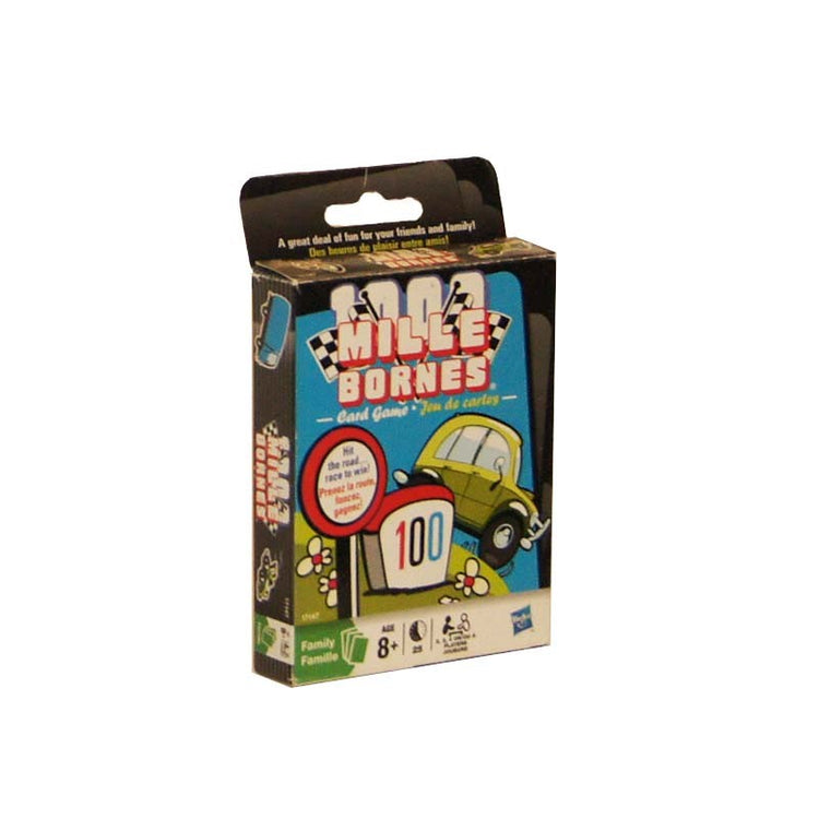 Mille Bornes Card Game Box
