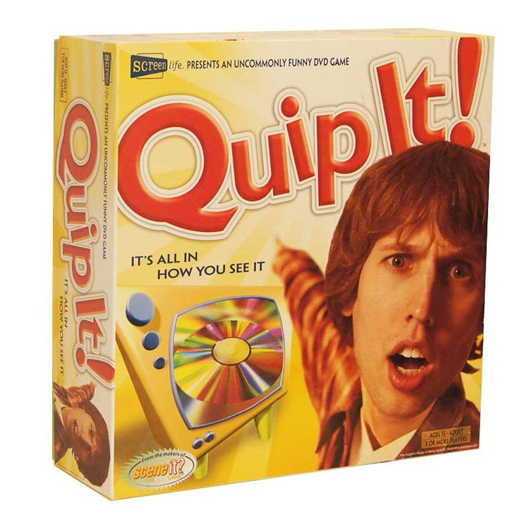 Quip It! DVD Board Game Box