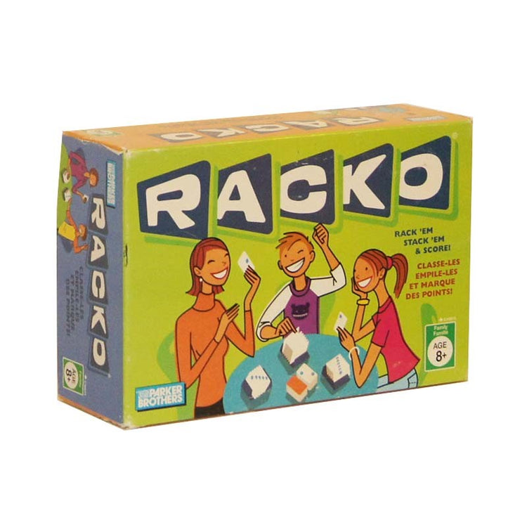 Racko Card Game Box