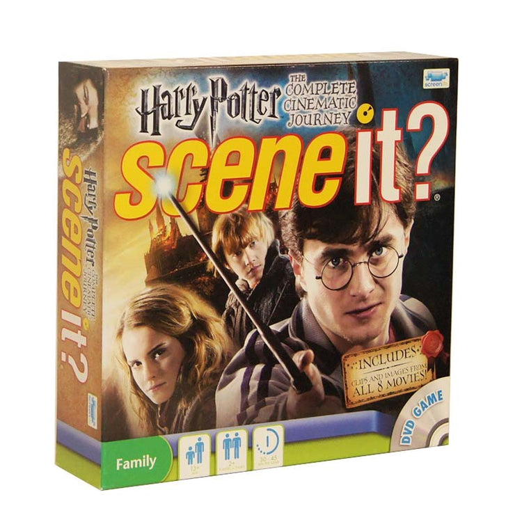 Scene It? Harry Potter - The Complete Cinematic Journey DVD Board Game Box