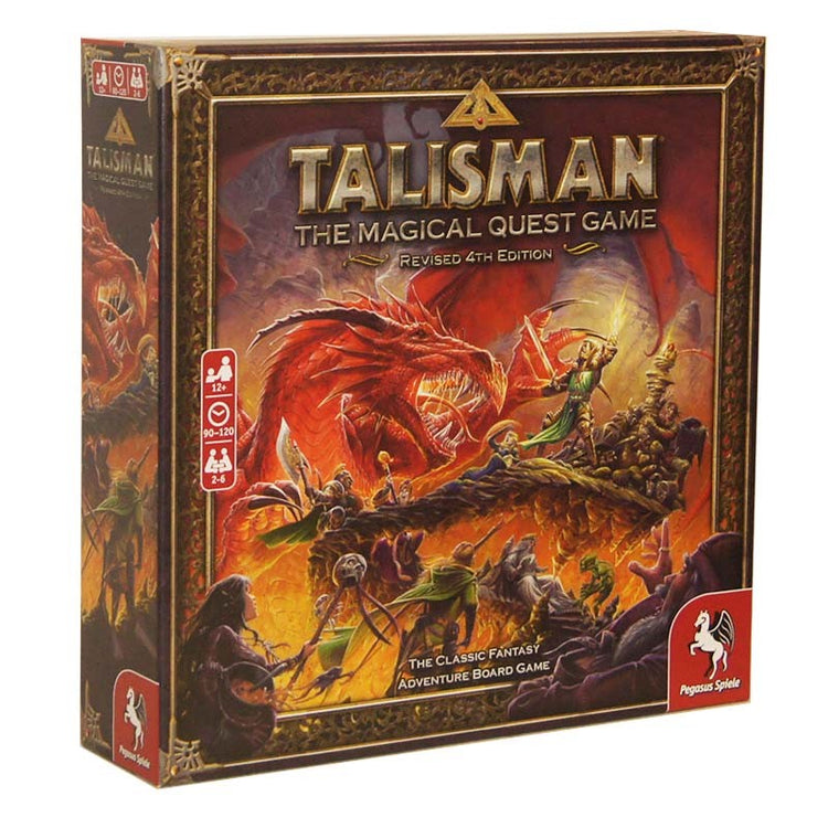 Talisman The Magical Quest Game Revised 4th Edition Board Game Box