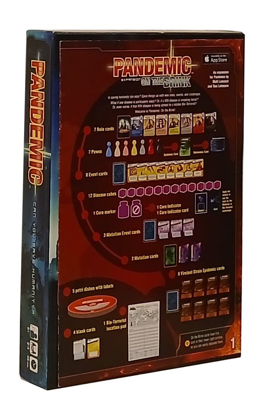 Pandemic 7 Roles Version with On The Brink Expansion