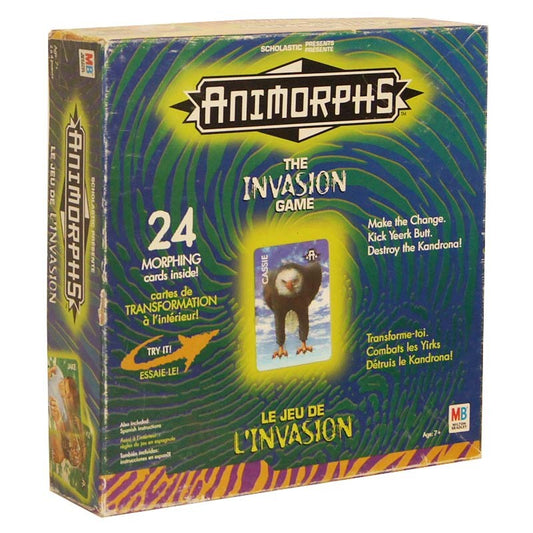 Animorphs: The Invasion Game Board Game Box
