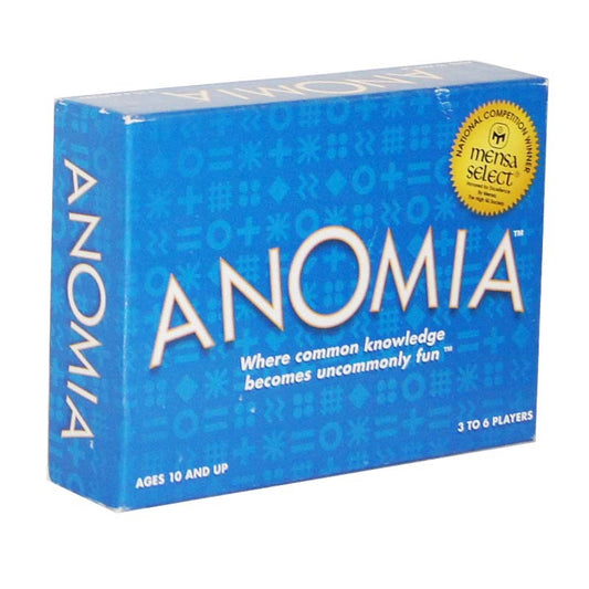 Anomia Card Game Box