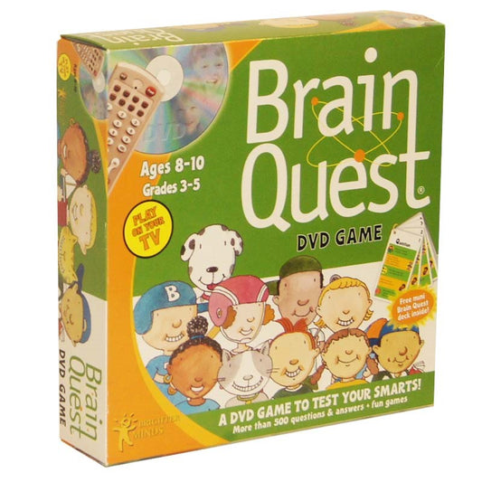 Brain Quest DVD Game Board Game Box