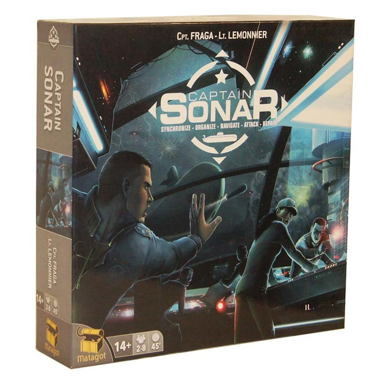 Captain Sonar Board Game Box