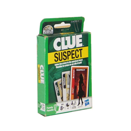 Clue Suspect Card Game Box