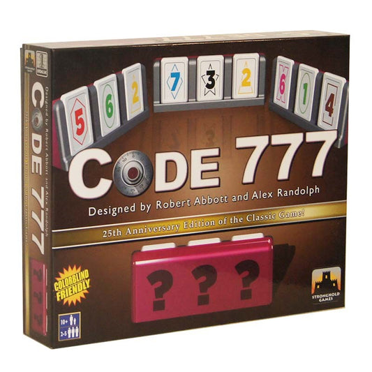 Code 777 Board Game Box
