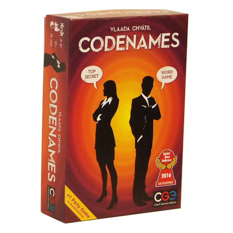 Codenames Board Game Box