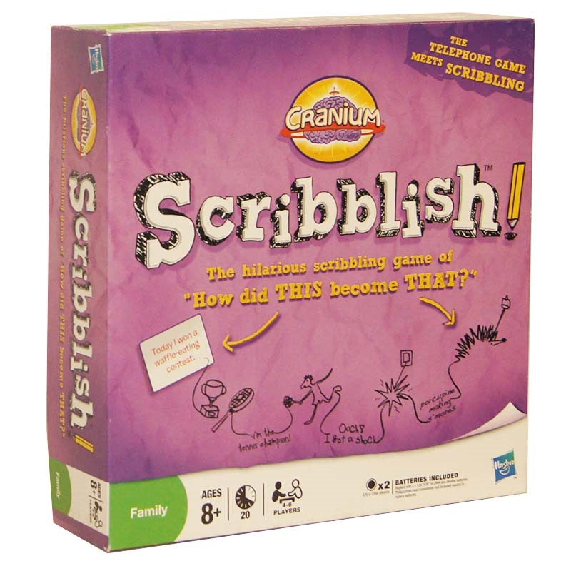 Cranium Scribblish Board Game Box