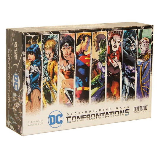 DC Deck-Building Game: Confrontations Card Game Box
