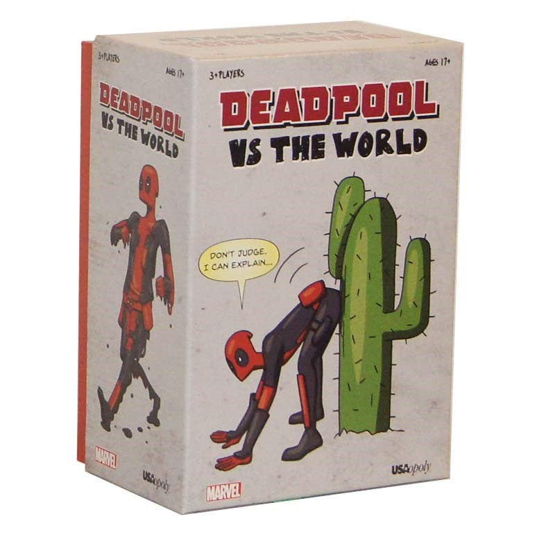 Deadpool vs The World Card Game Box