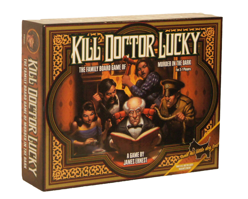 Kill Doctor Lucky Board Game Box