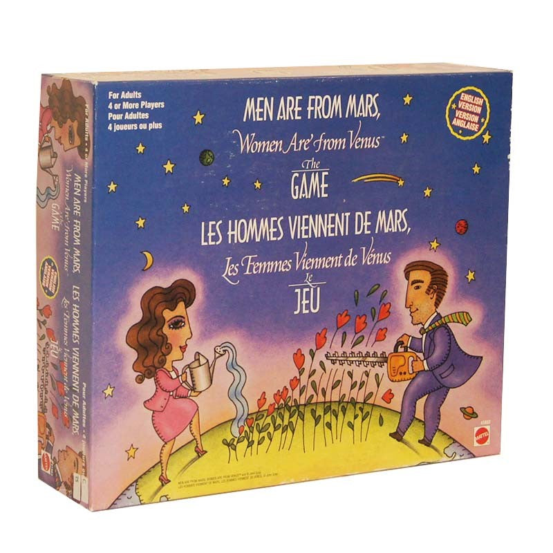 Men Are From Mars, Women Are From Venus The Game Board Game Box