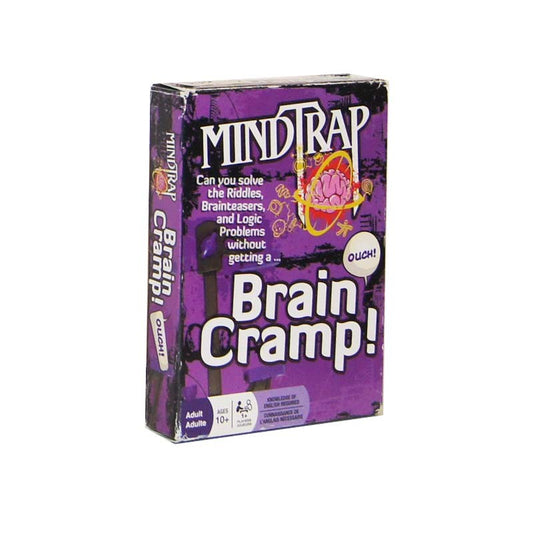 Mindtrap: Brain Cramp! Card Game Box