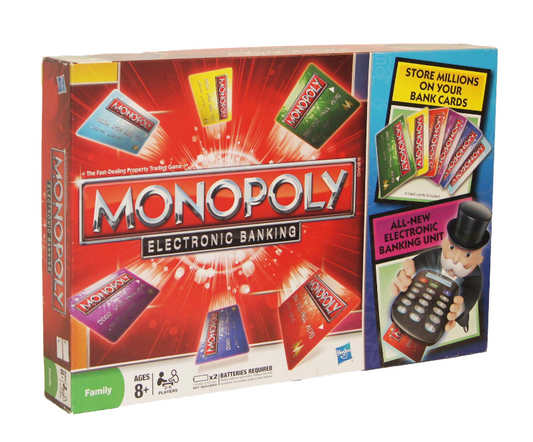Monopoly - Electronic Banking Board Game Box