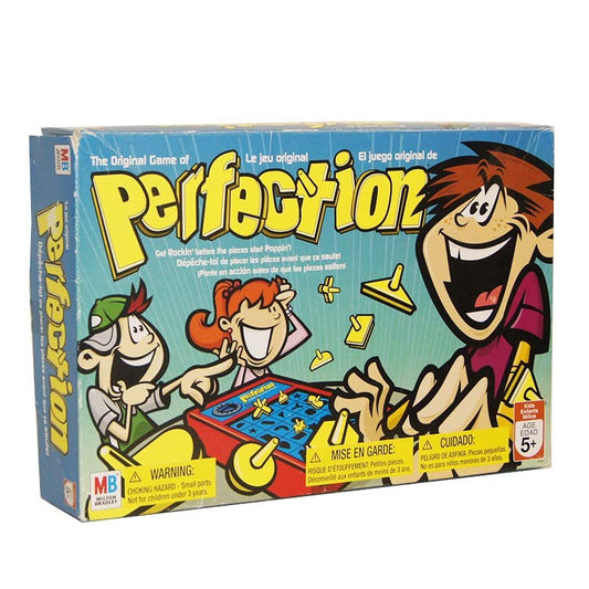 Perfection Board Game Box