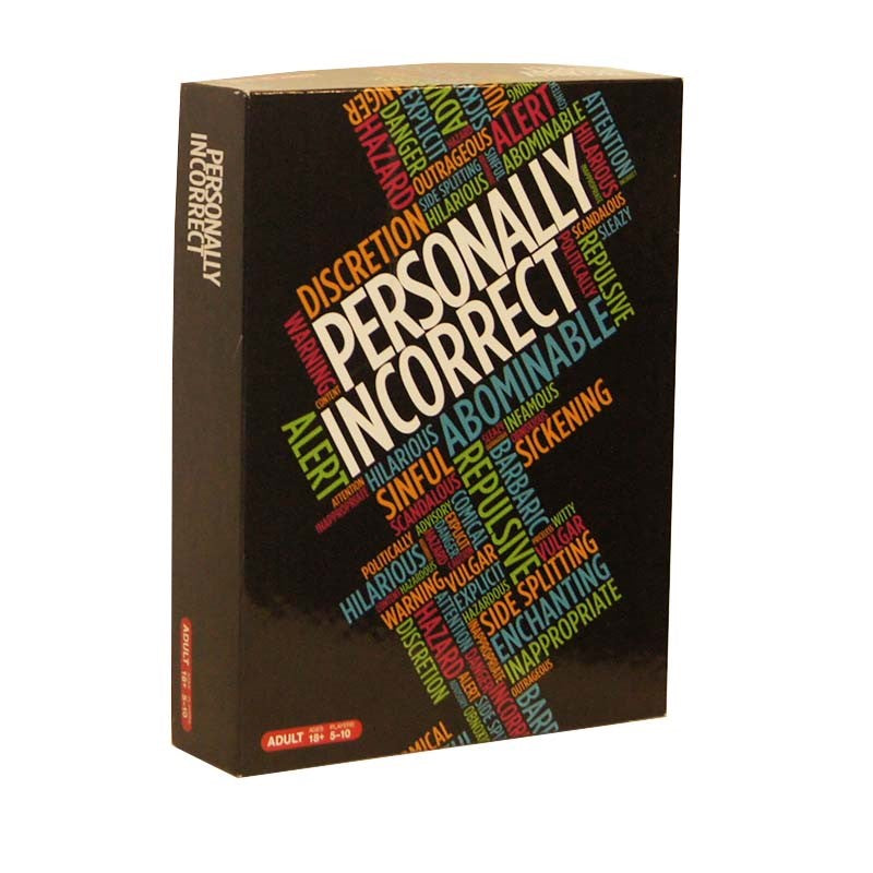 Personally Incorrect Board Game Box