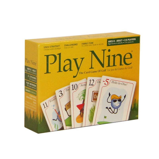 Play Nine Card Game Box