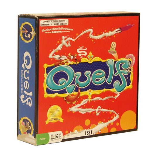 Quelf Board Game Box