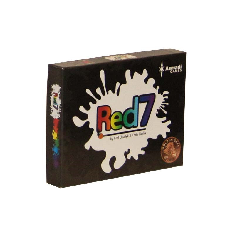 Red 7 Card Game Box