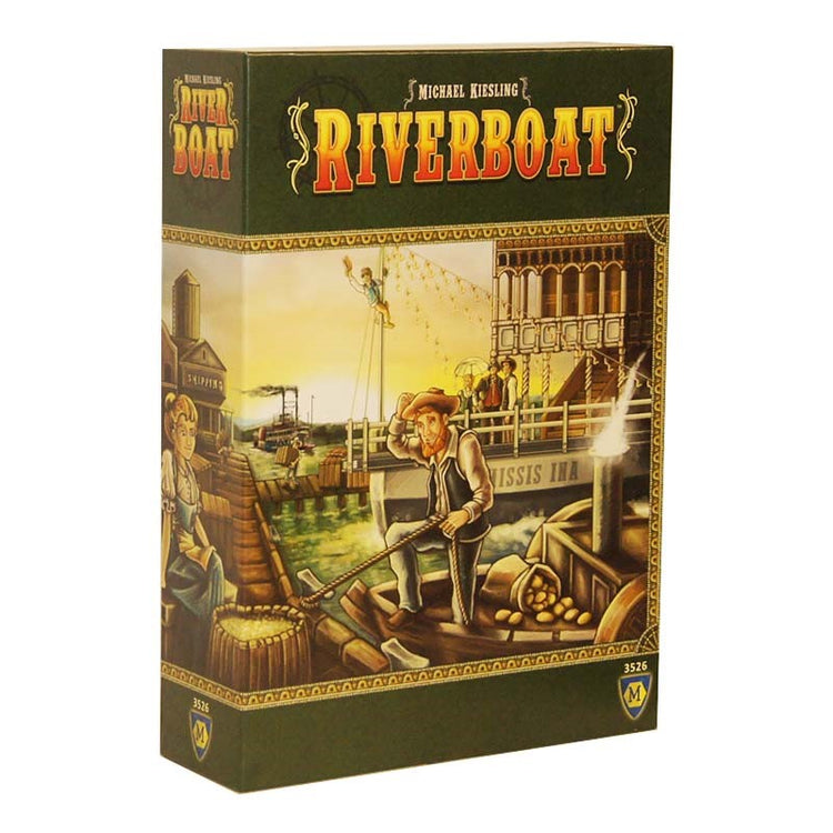 Riverboat Board Game Box