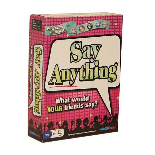 Say Anything Board Game Box