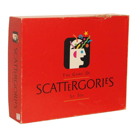 Scattergories Board Game Box