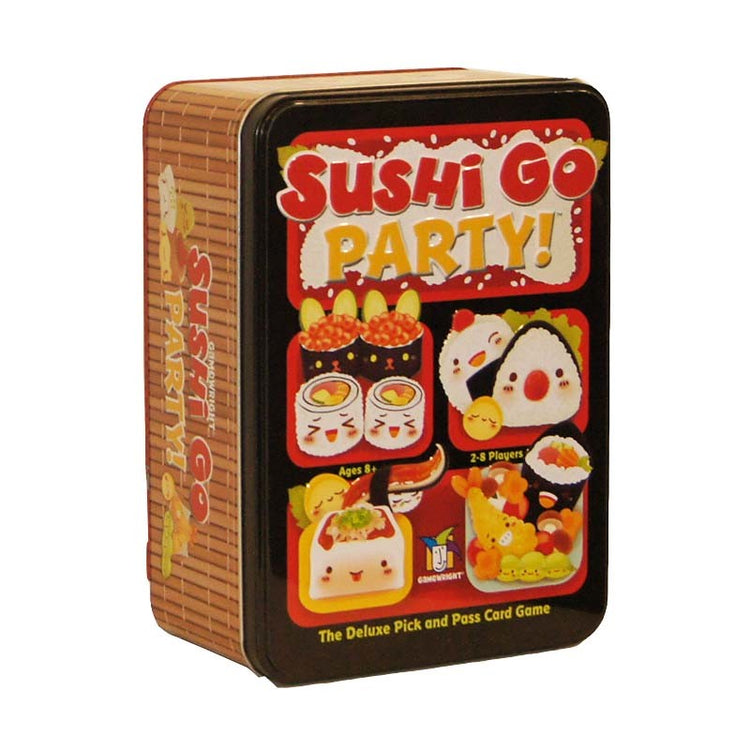 Sushi Go Party! Card Game Tin Box