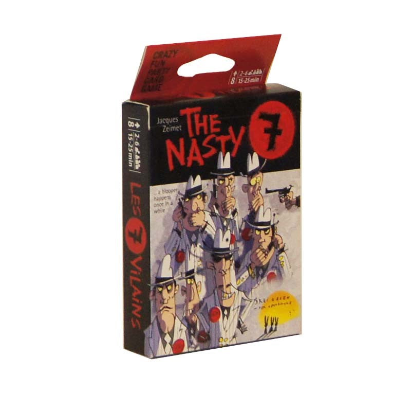 The Nasty 7 Card Game Box