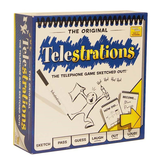 The Original Telestrations Board Game Box