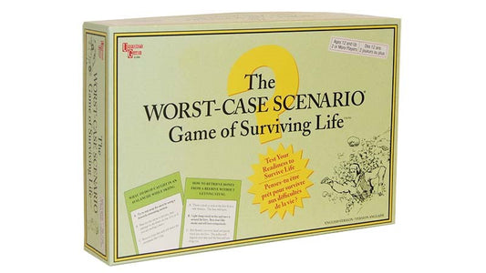 The Worst-Case Scenario Game of Surviving Life Board Game Box