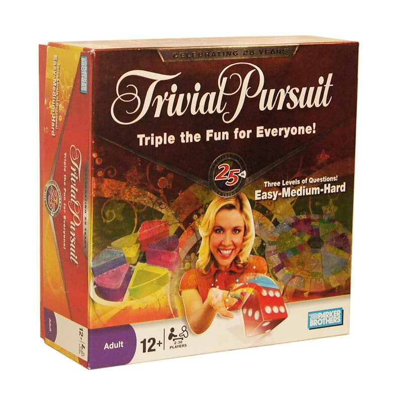 Trivial Pursuit 25th Anniversary Edition – The Board Bartender