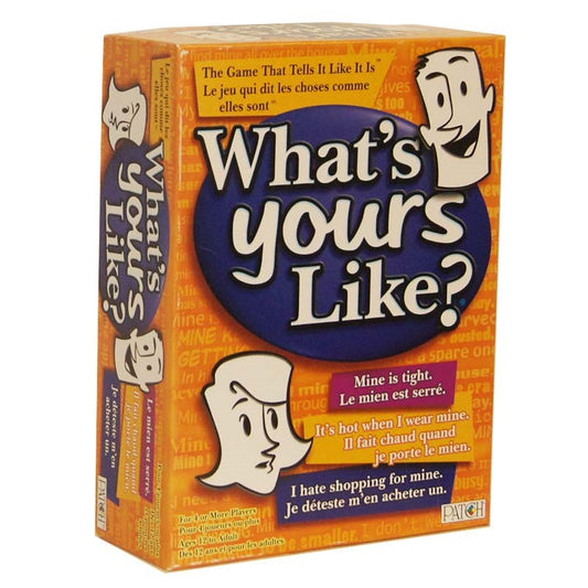 What's Yours Like? Board Game Box