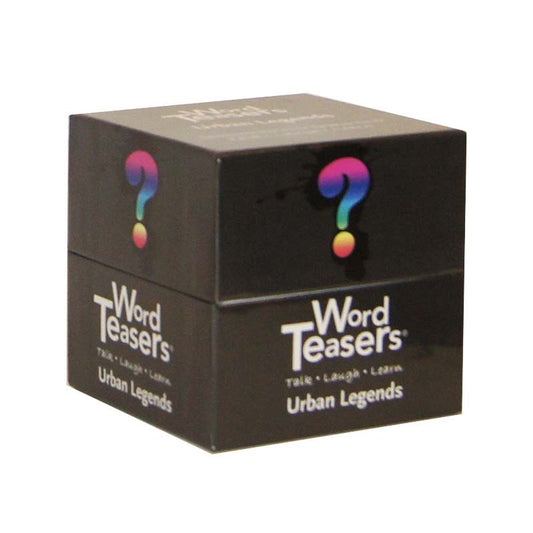 Word Teasers Urdban Legends Card Game Box